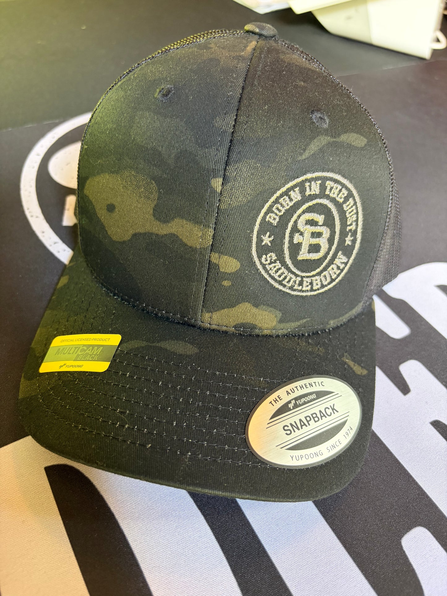 Dark Camo Trucker Cap