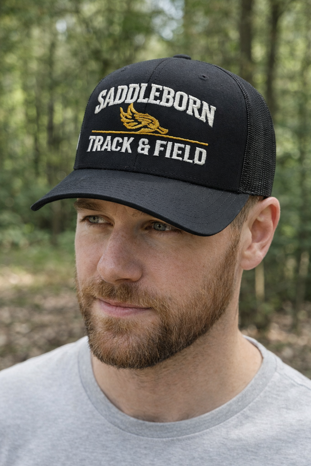 Track & Field Trucker Cap