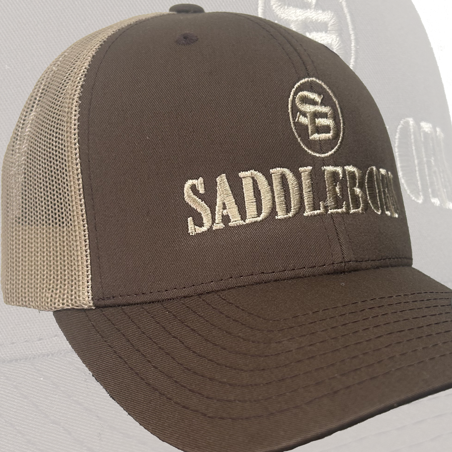 SADDLEBORN Original Trucker Cap - BROWN
