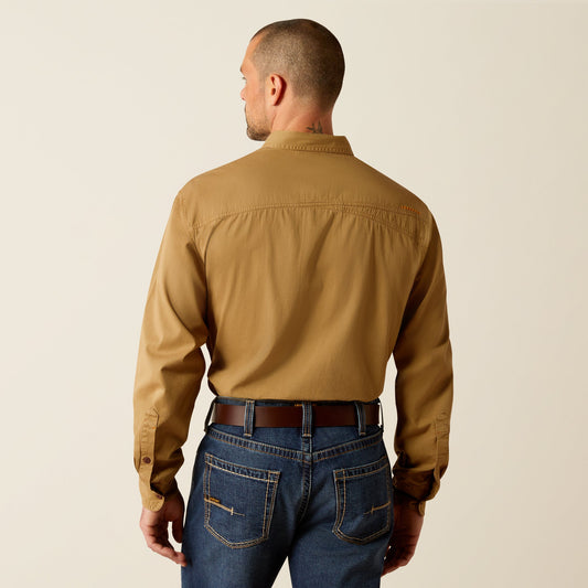 Ariat Rebar Washed Twill Work Shirt