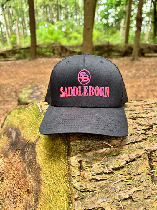 LIMITED EDITION SADDLEBORN Original Trucker Cap - PINK PONY