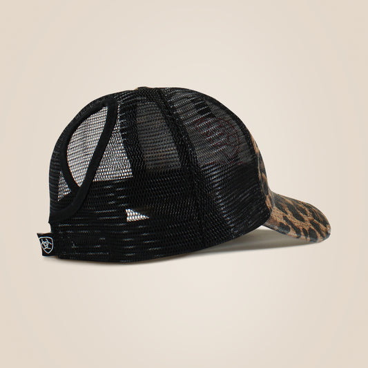 Ariat Womens Logo Cheetah Print Cap