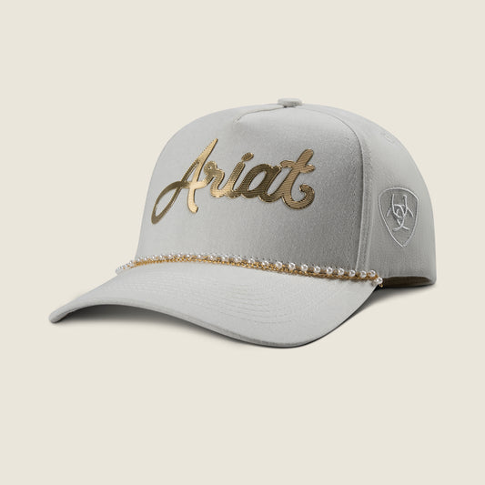 Ariat Womens Brim Pearls Cap Khaki