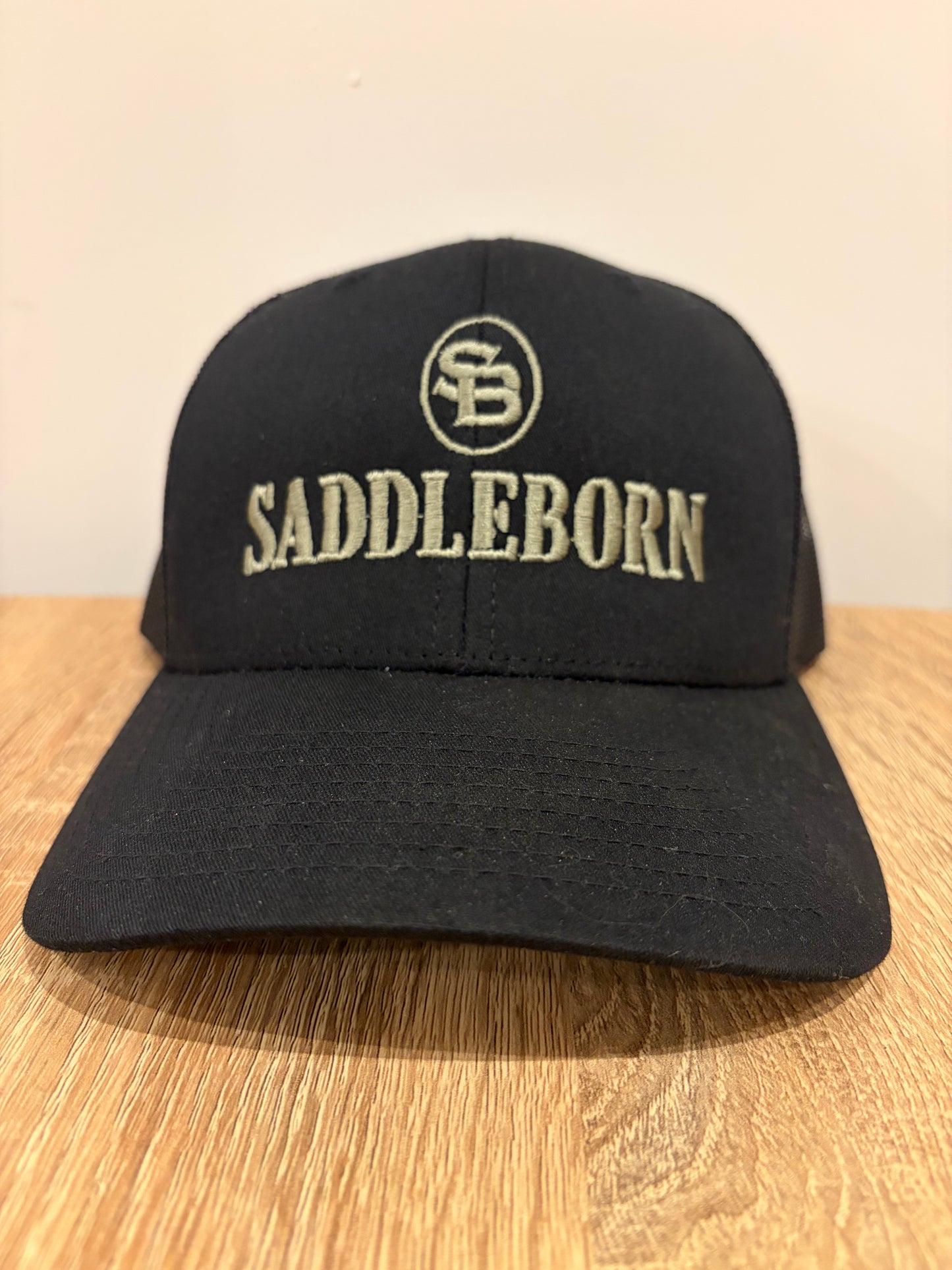 SADDLEBORN Original Trucker Cap - Black/Green