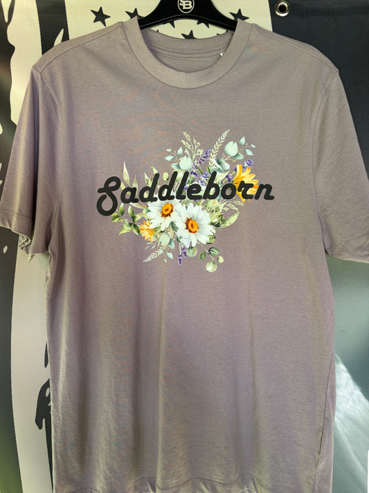 Bouquet T-Shirt - Dusty Lilac