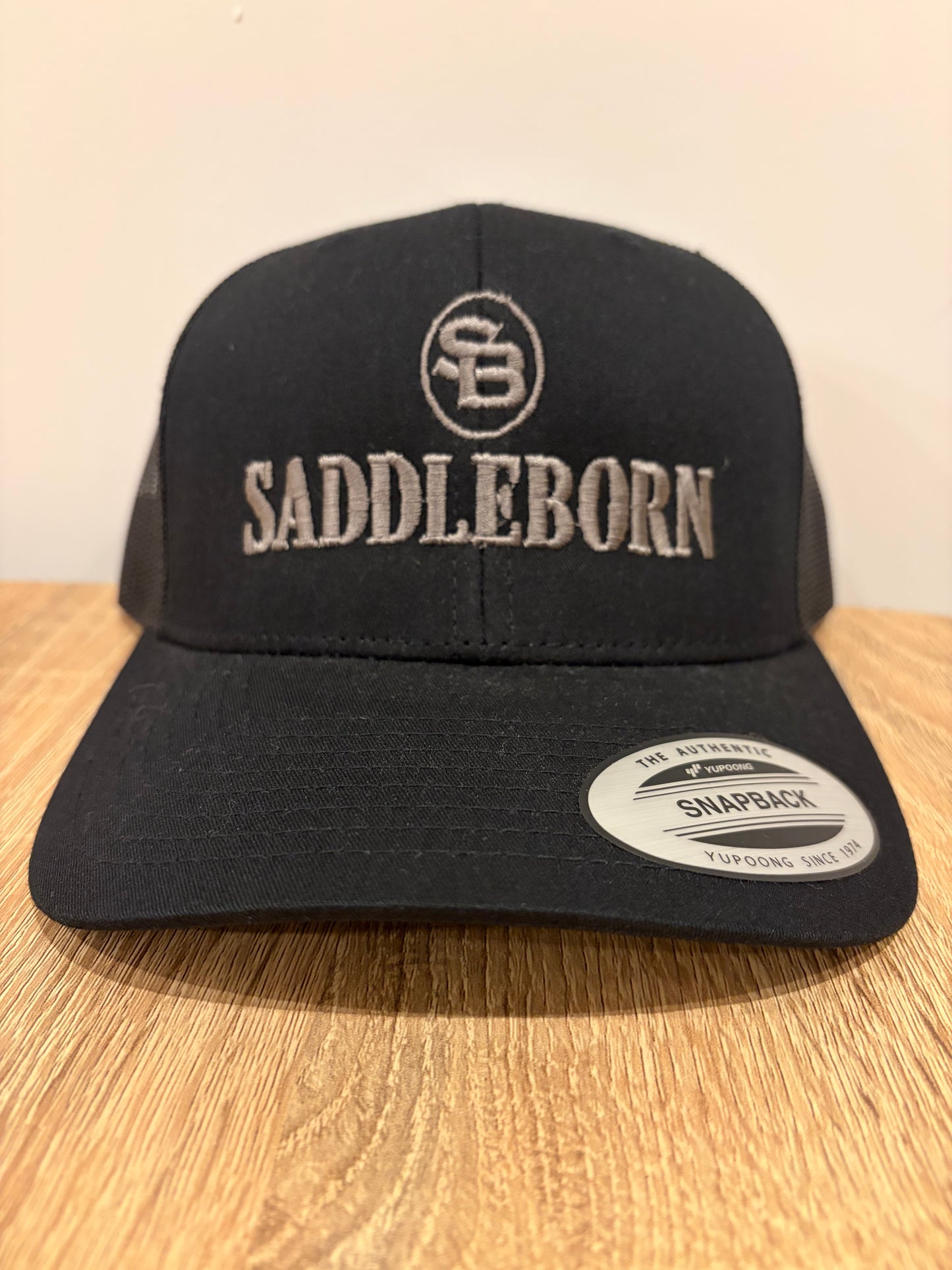 SADDLEBORN Original Trucker Cap - BLACK