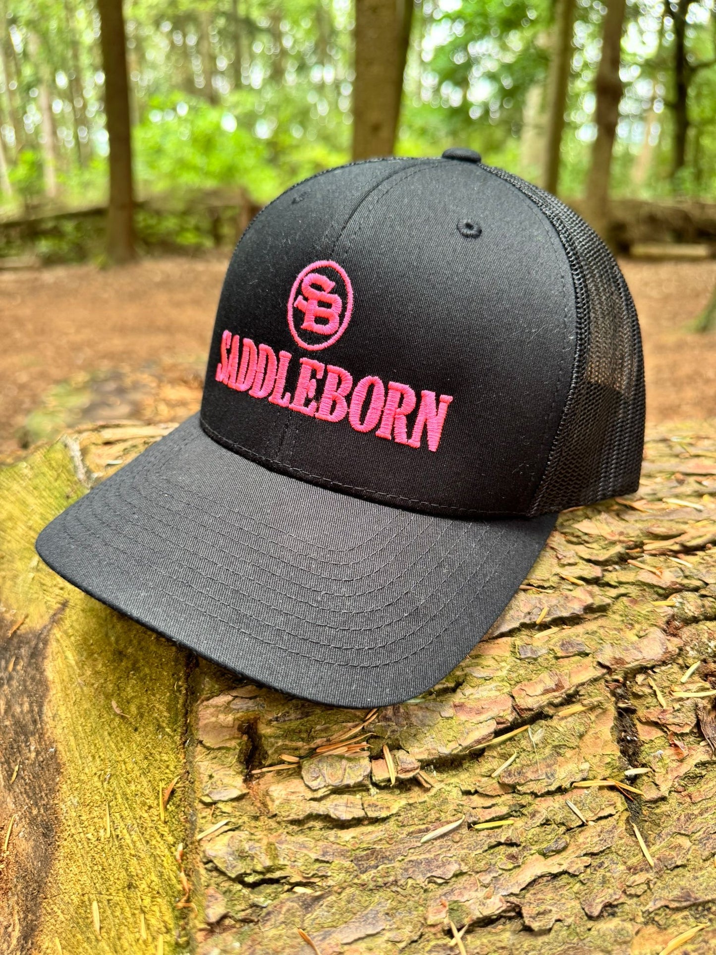 LIMITED EDITION SADDLEBORN Original Trucker Cap - PINK PONY