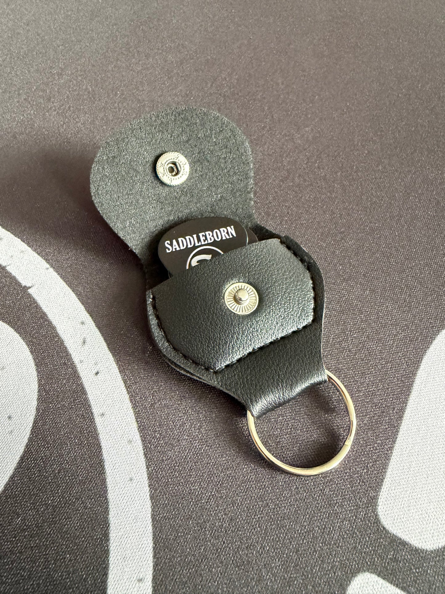 Guitar Picks and Keyring Pouch