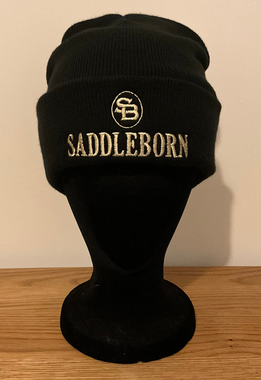 SADDLEBORN Beanie Hat - Black