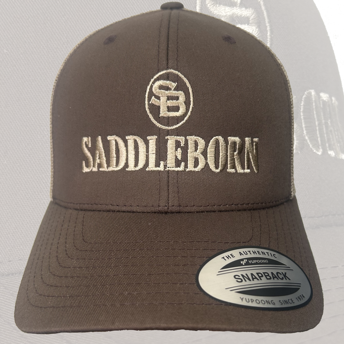 SADDLEBORN Original Trucker Cap - BROWN