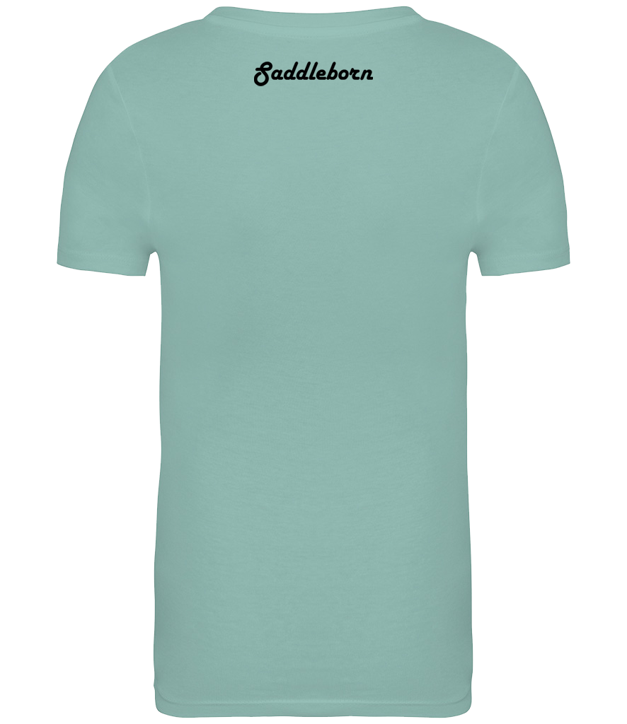 SADDLEBORN Bouquet Kids T-Shirt - Jade Green