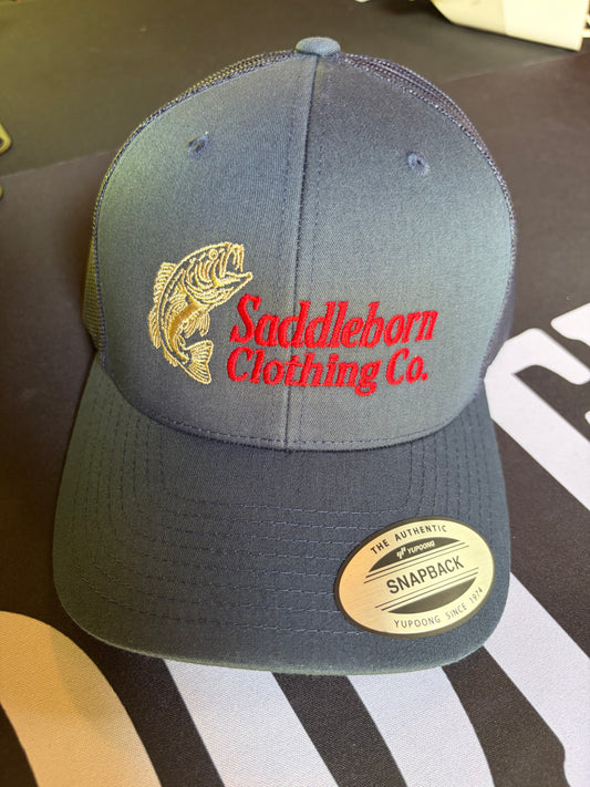 Big Bass Trucker Cap - Blue