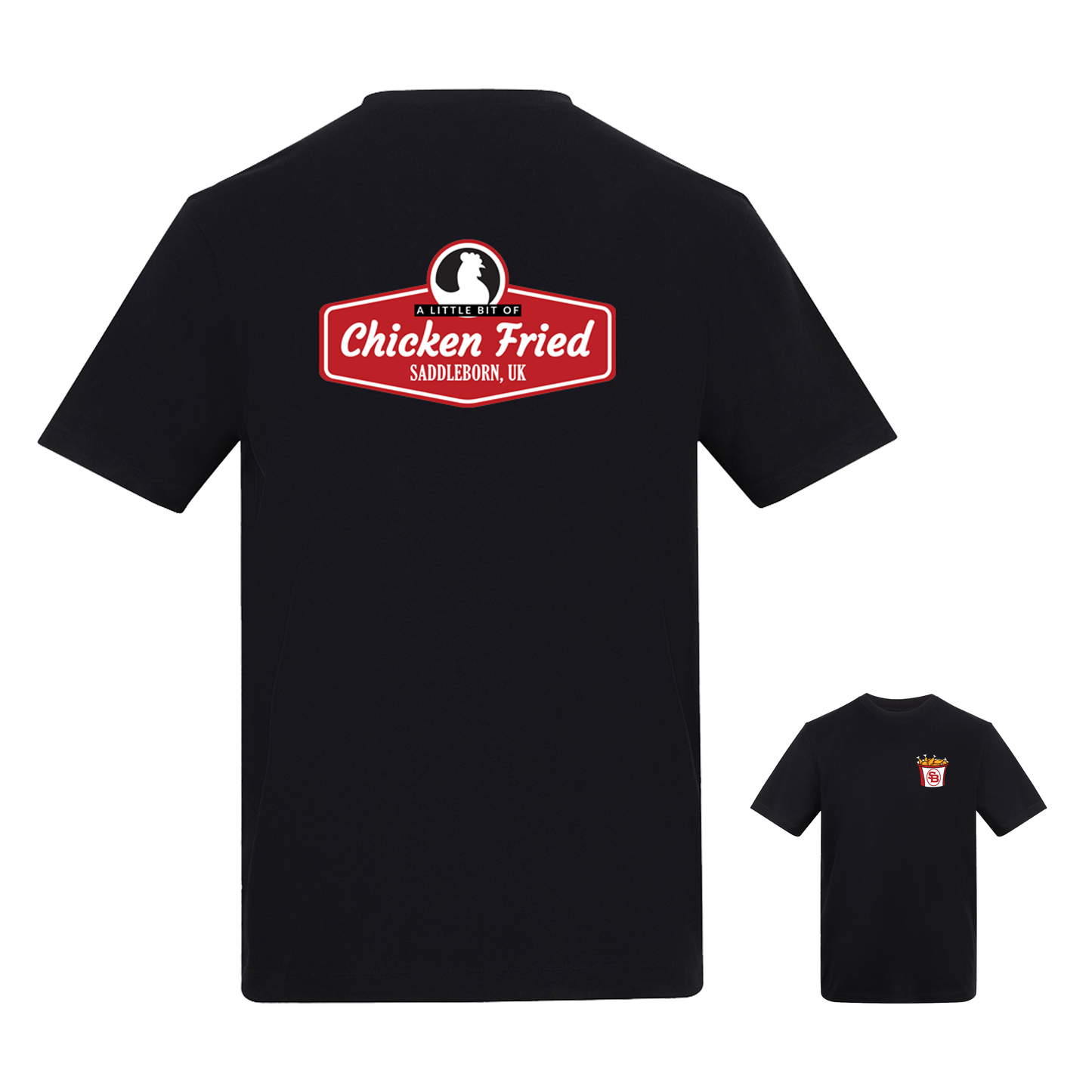 Chicken Fried Kids T-Shirt - Black