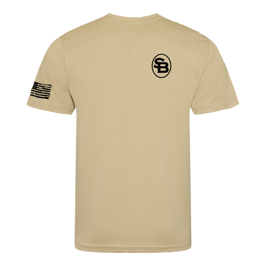 SADDLEBORN Tactical Cool Tee - DESERT SAND