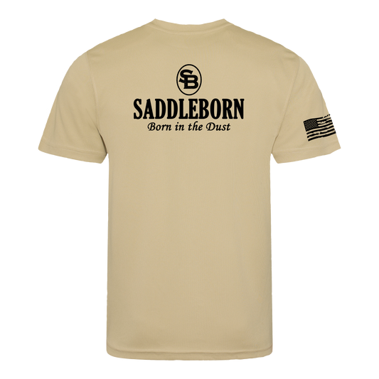 SADDLEBORN Tactical Cool Tee - DESERT SAND