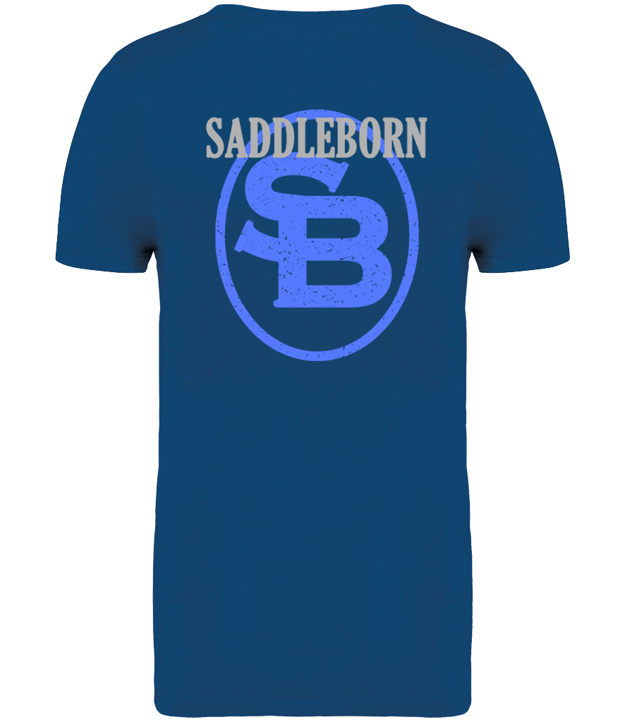 SADDLEBORN Original Kids T-Shirt - Sea Blue