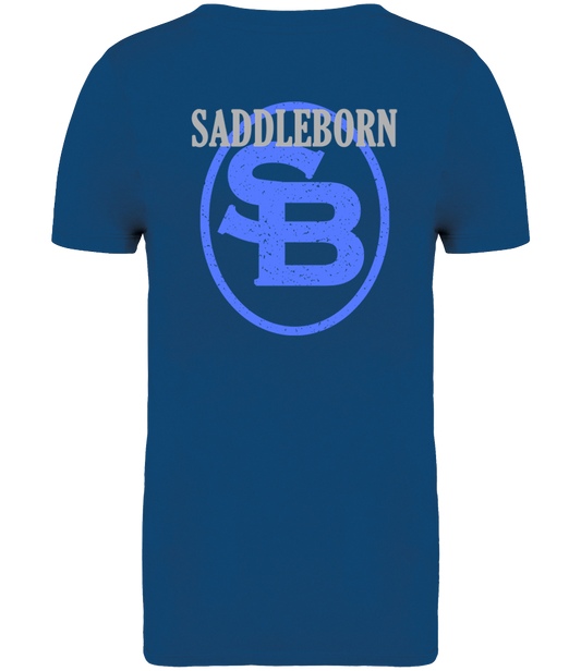 SADDLEBORN Original Kids T-Shirt - Sea Blue