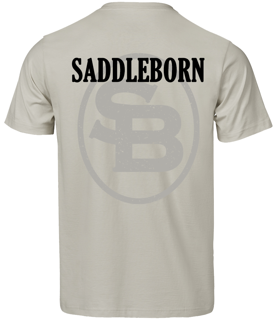 SADDLEBORN Original T-Shirt- LIGHT
