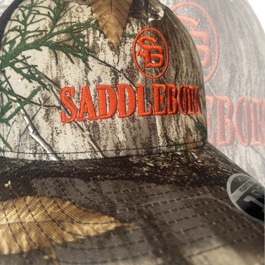 SADDLEBORN Real Tree Cap - Flexfit 110