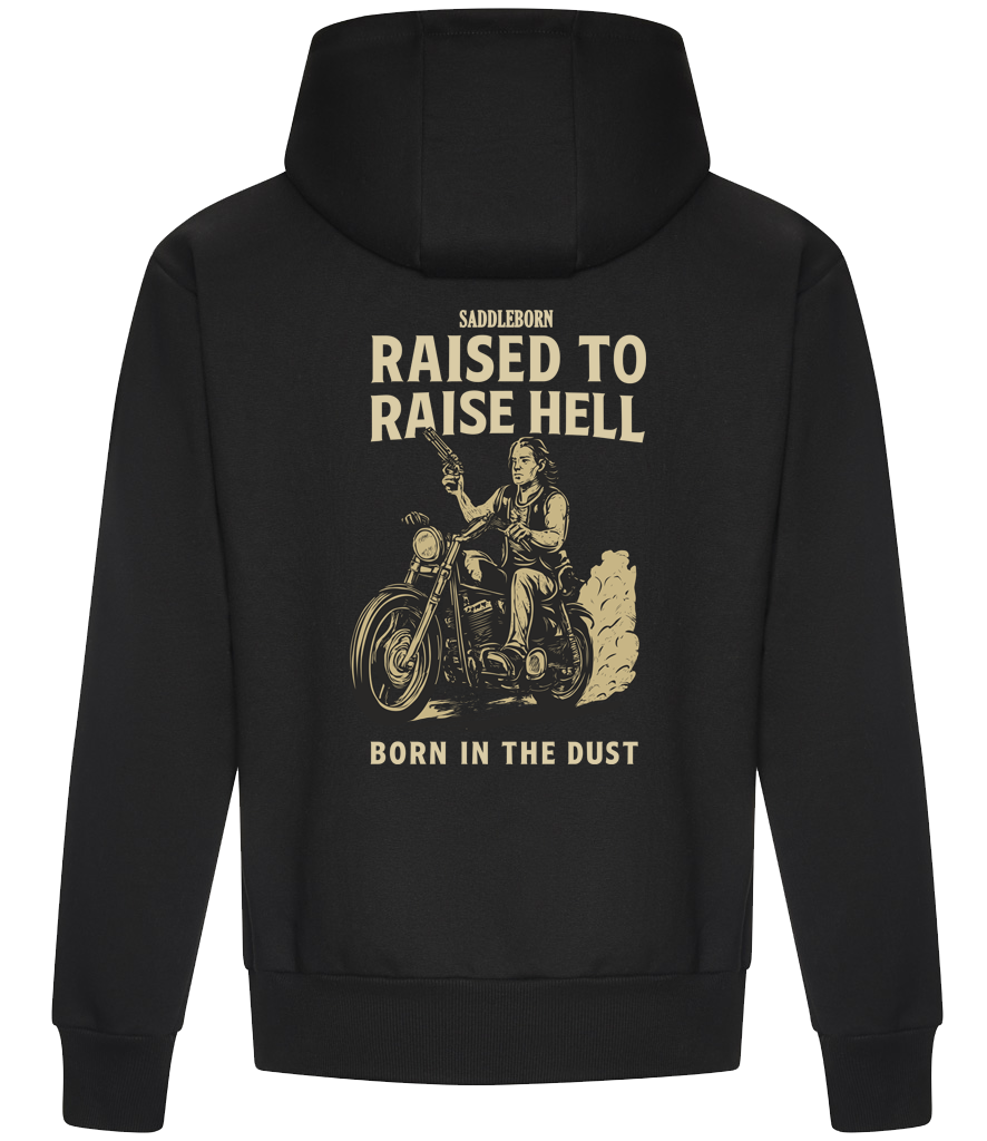 Premium Raised to Raise Hell Hoodie