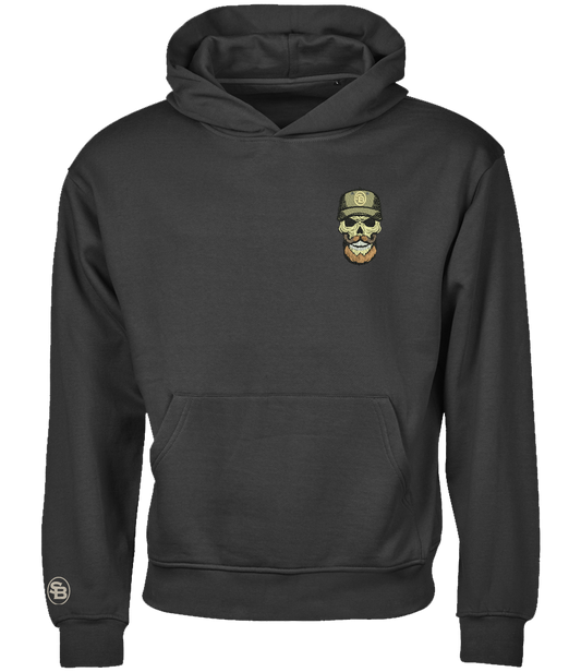 SADDLEBORN Skull Loose Fit Hoodie