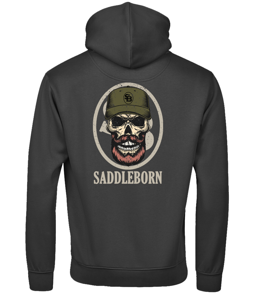 SADDLEBORN Skull Brand Mark Hoodie