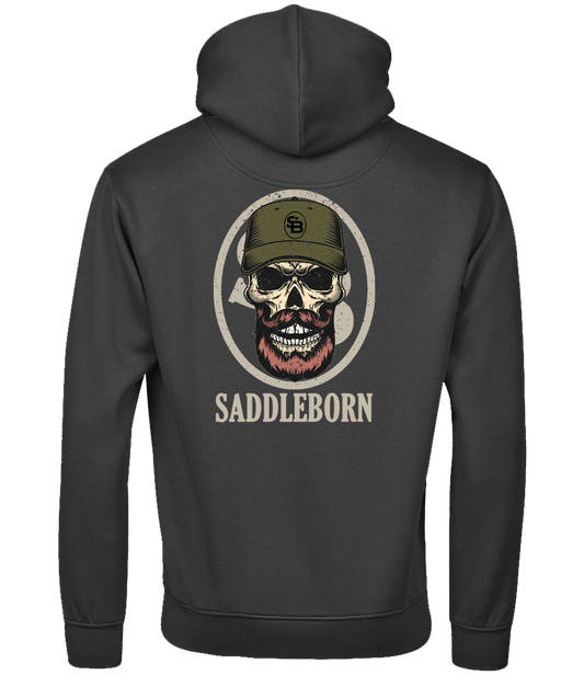 SADDLEBORN Skull Brand Mark Hoodie