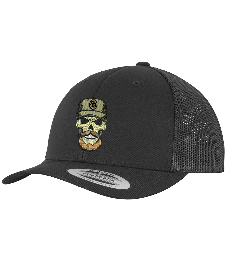 SADDLEBORN Skull Trucker Cap