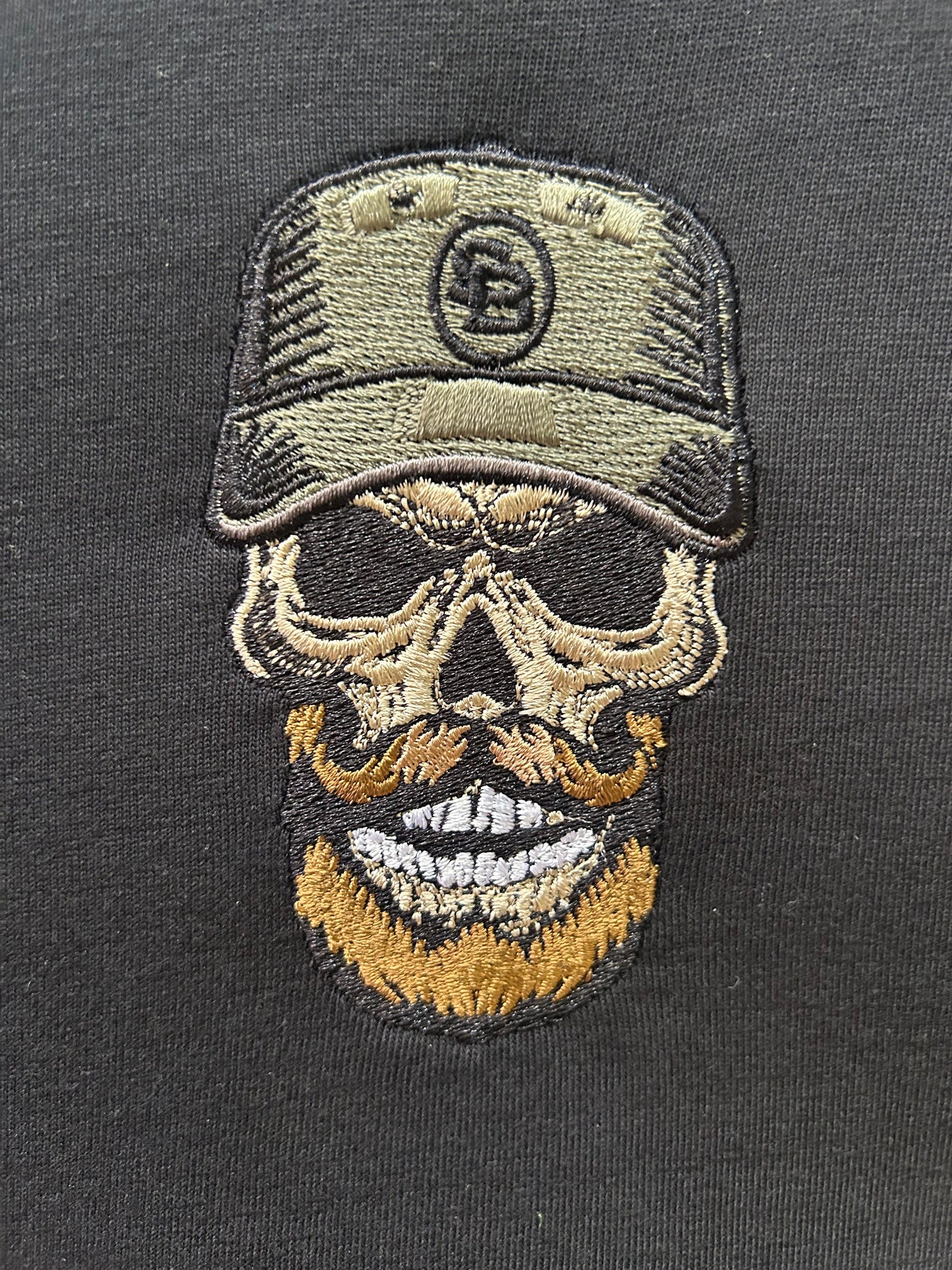 SADDLEBORN Skull Loose Fit Hoodie
