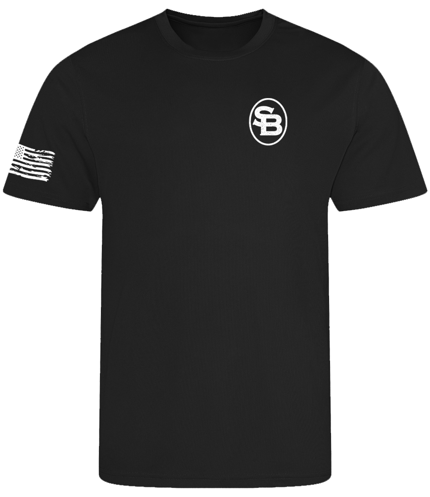 SADDLEBORN Tactical Cool Tee - BLACK