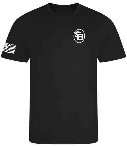 SADDLEBORN Tactical Cool Tee - BLACK